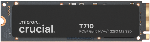 1TB Crucial T710 M.2 2280 PCI Express 5.0 x4 NVMe Solid State Drive
