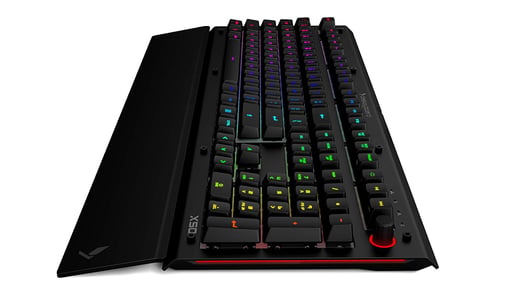 Das Keyboard X50Q RGB Illuminated Mechanical USB Gaming Keyboard with Gamma Zulu Switches (UK Layout)