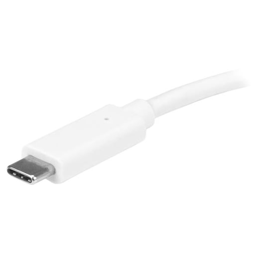 StarTech.com USB-C Multiport Adaptor for Laptops - Power Delivery - 4K HDMI - GbE - USB 3.0 (Silver and White)