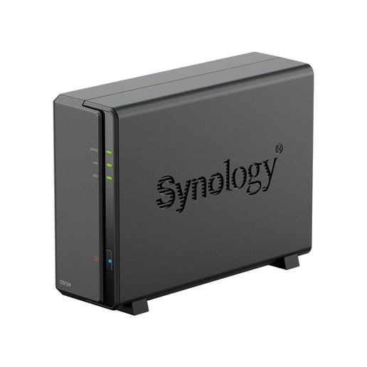Synology DiskStation DS124 1-Bay Desktop NAS Enclosure