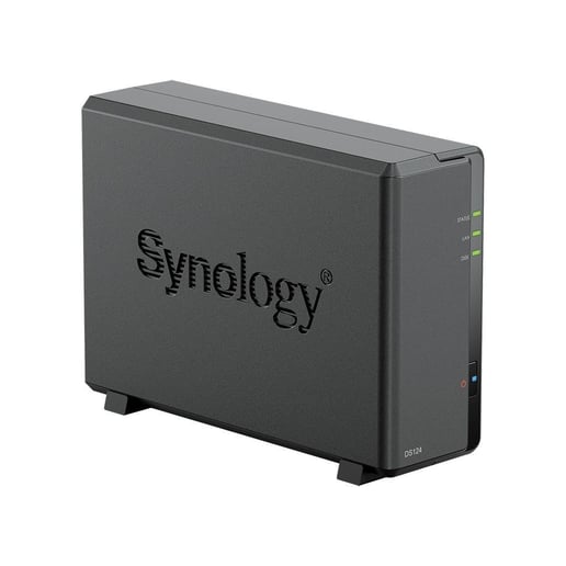 Synology DiskStation DS124 1-Bay Desktop NAS Enclosure