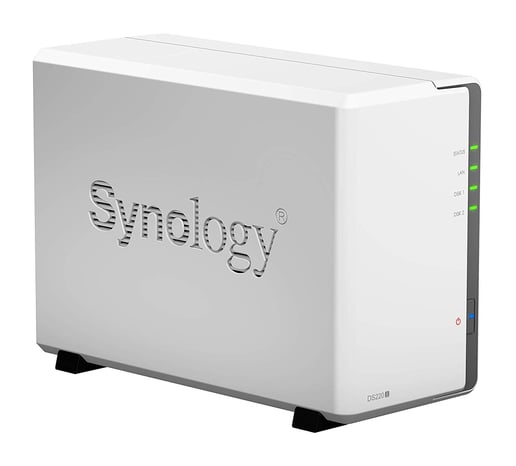 Synology DiskStation DS220j 2-Bay Desktop NAS Enclosure