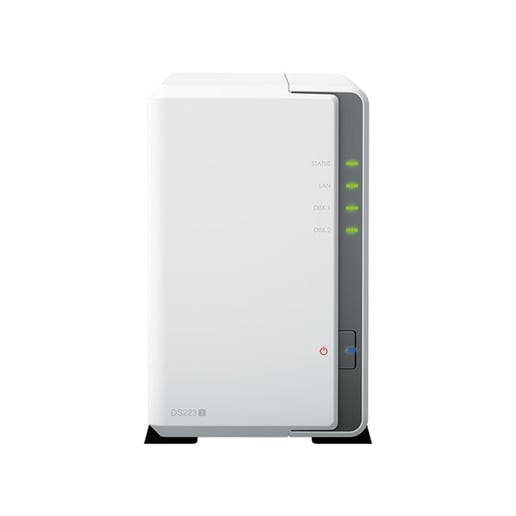 Synology DiskStation DS223J 2-Bay Desktop NAS Enclosure