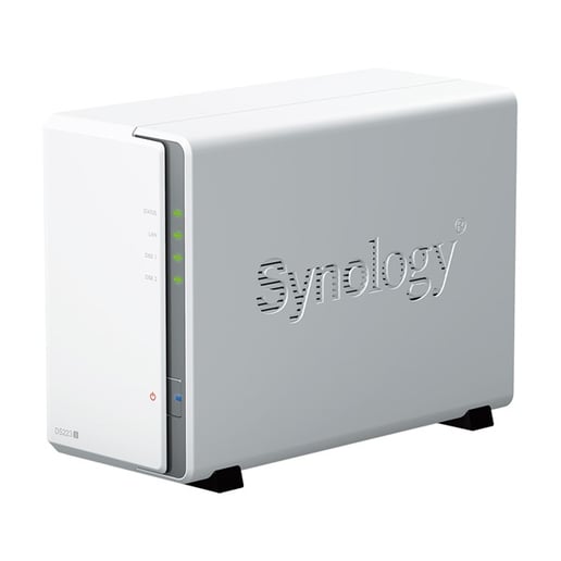 Synology DiskStation DS223J 2-Bay Desktop NAS Enclosure