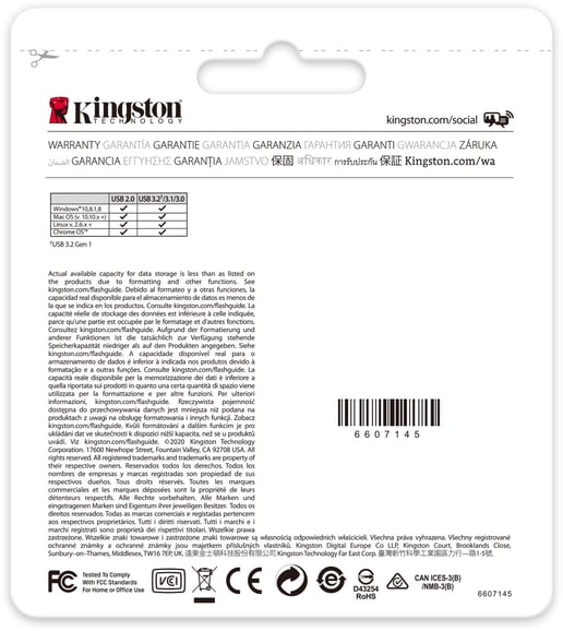 128GB Kingston DataTraveler 70 USB 3.0 Type-C Flash Drive