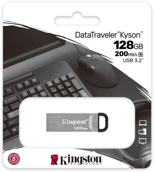 128GB Kingston DataTraveler Kyson USB 3.0 Flash Drive
