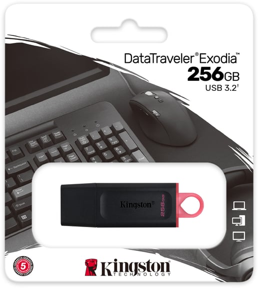 256GB Kingston DataTraveler Exodia USB 3.0 Flash Drive