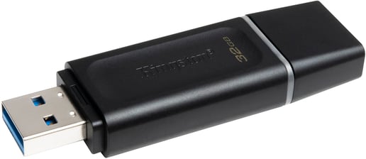 Kingston DataTraveler Exodia 32GB USB 3.0 Flash Stick Pen Memory Drive - Black 