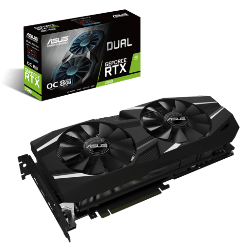 ASUS GeForce RTX 2080 Dual OC 8GB Graphics Card
