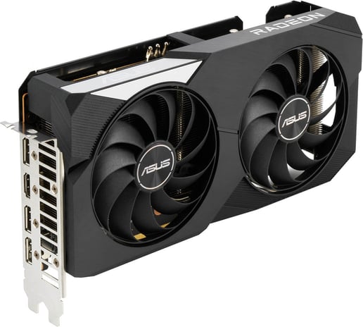 ASUS Radeon RX 6600 XT Dual OC 8GB Graphics Card