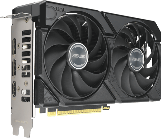 ASUS Radeon RX 9060 XT Dual 8GB GDDR6 Graphics Card