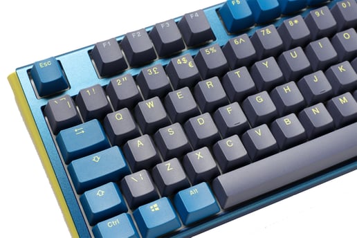 Ducky One 3 Daybreak Keyboard, UK, Full Size, RGB LED, Cherry MX Clear