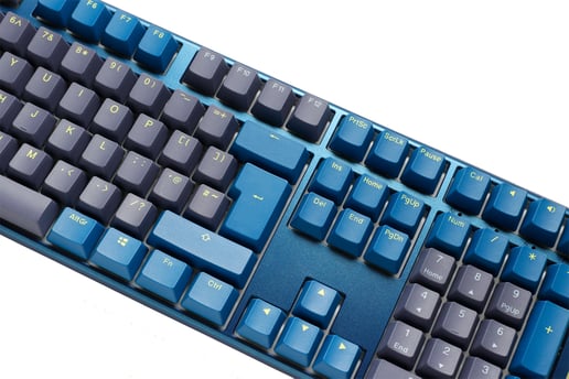 Ducky One 3 Daybreak Keyboard, UK, Full Size, RGB LED, Cherry MX Clear