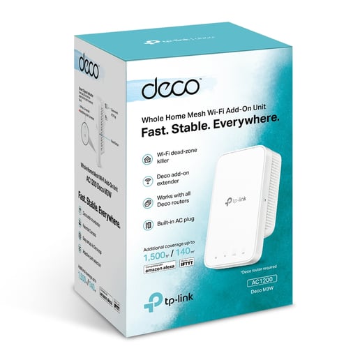 TP-Link Deco M3W AC1200 Whole-Home Mesh Wi-Fi Add-on Unit