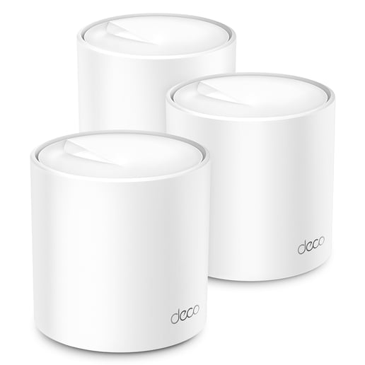 TP-Link Deco X50 AX3000 Whole Home Mesh Wi-Fi 6 System (Triple Pack)