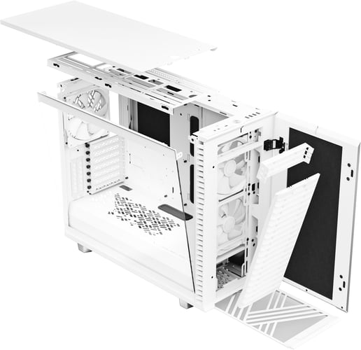Fractal Define 7 Mid Tower Gaming Case - White 