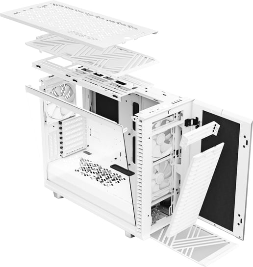 Fractal Define 7 Mid Tower Gaming Case - White 