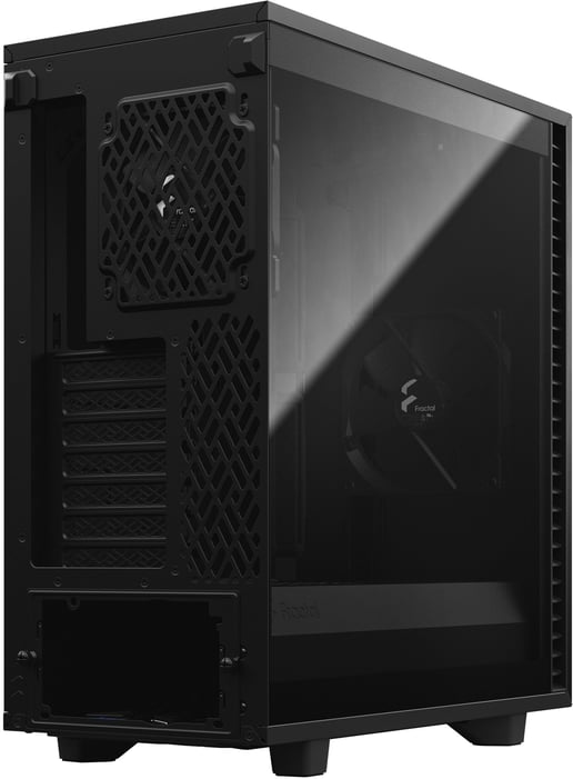 Fractal Define 7 Compact Mid Tower Gaming Case - Black 