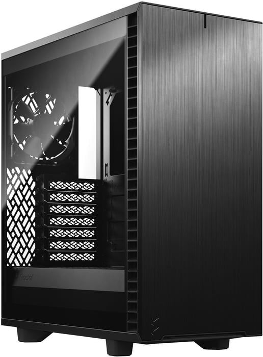 Fractal Define 7 Compact Mid Tower Gaming Case - Black 