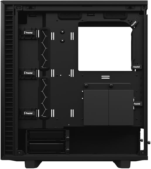 Fractal Define 7 Compact Mid Tower Gaming Case - Black 