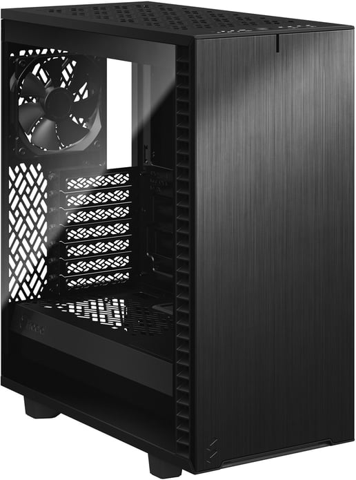 Fractal Define 7 Compact Mid Tower Gaming Case - Black 