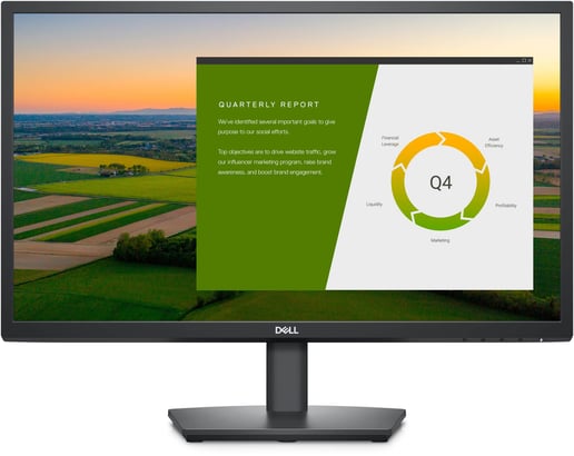 Dell E2422HS 24 inch IPS Monitor - IPS Panel, Full HD 1080p, 5ms, Speakers, HDMI
