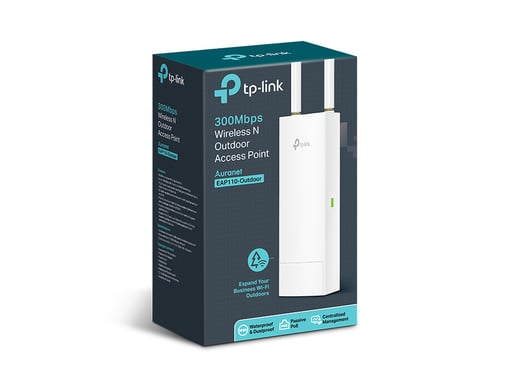 TP-Link EAP110 300Mbps Wireless N Outdoor Access Point (White)