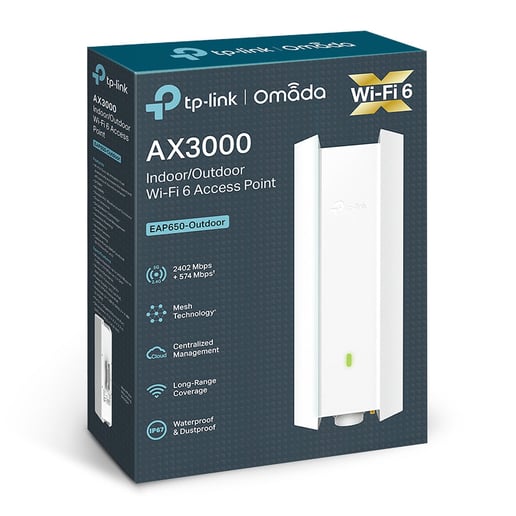 TP-Link EAP650-Outdoor AX3000 WiFi 6 Access Point