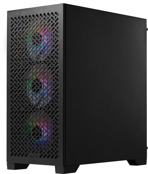 Cooler Master Elite 302 Mid Tower Case - Black 