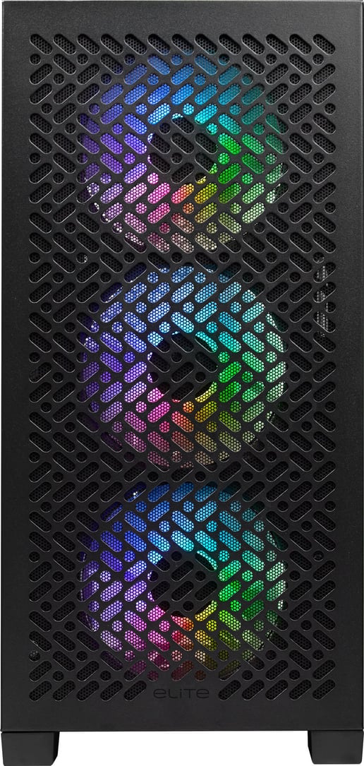 Cooler Master Elite 302 Mid Tower Case - Black 