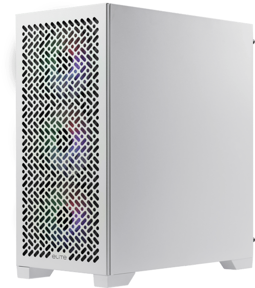 Cooler Master Elite 302 Mid Tower Case - White 
