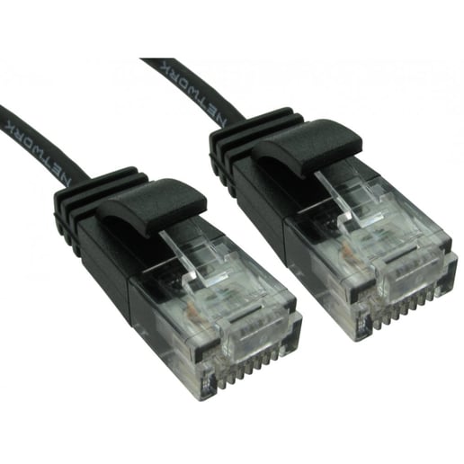 Cables Direct 3m CAT6 Patch Cable (Black)