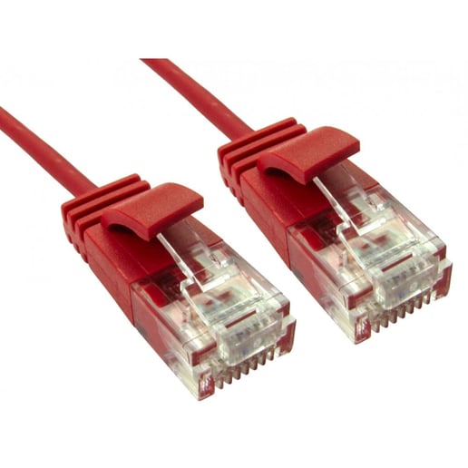 Cables Direct 0.25m CAT6 Patch Cable (Red)
