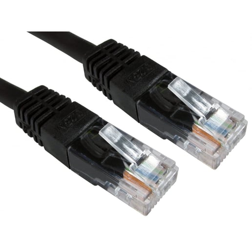 Cables Direct 30m CAT6 Patch Cable (Black)