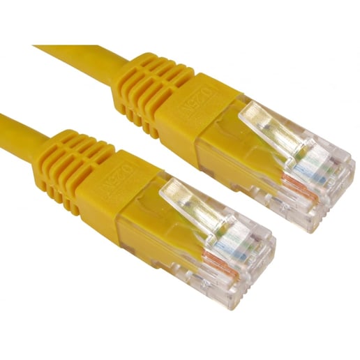 Cables Direct 1.5m CAT6 Patch Cable (Yellow)