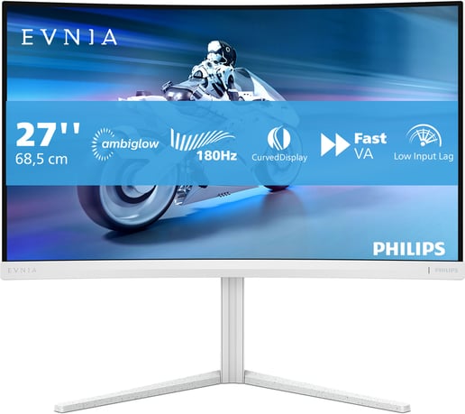 Philips Evnia 27M2C5201L 27" Full HD Curved Gaming Monitor - VA, 180Hz, 0.5ms
