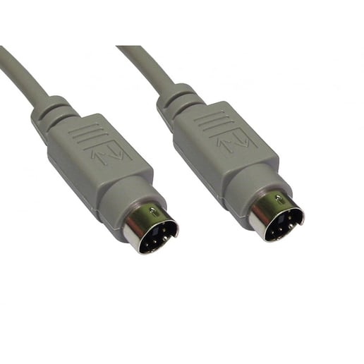 Cables Direct 5m PS/2 Cable in Grey