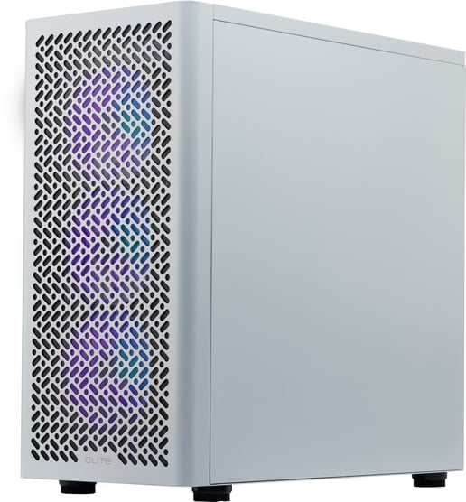 Cooler Master Elite 502 Mid Tower Case - White 