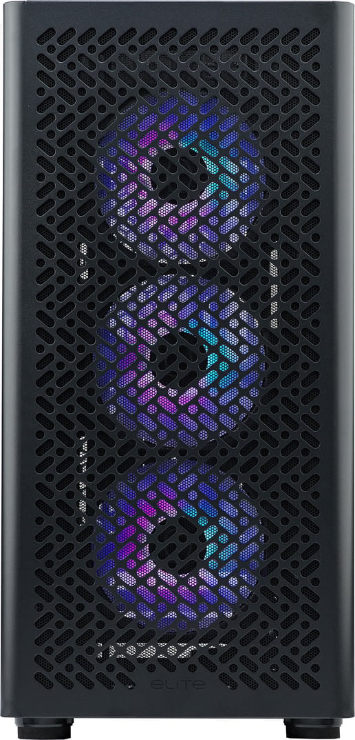 Cooler Master Elite 502 Mid Tower Case - Black 