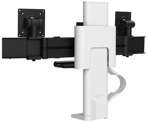 Ergotron TRACE Dual Monitor Mount - White