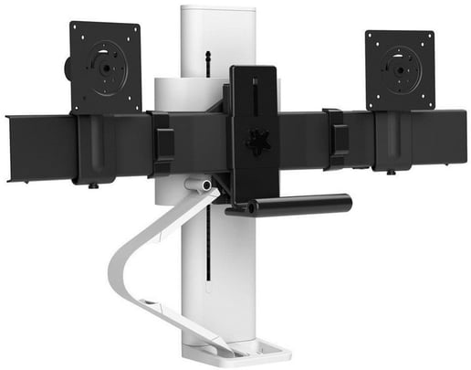 Ergotron TRACE Dual Monitor Mount - White