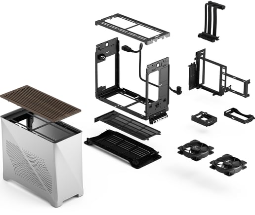 Fractal Era 2 ITX Case - Silver 