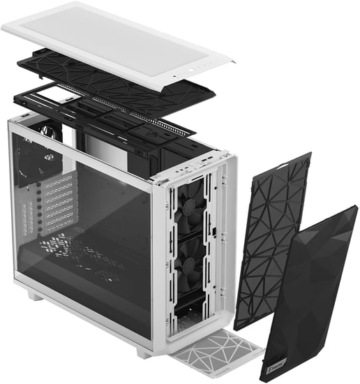 Fractal Design Meshify 2 Mid Tower Gaming Case - White 