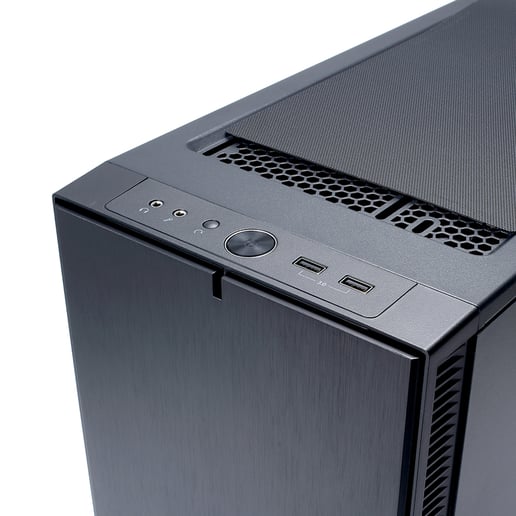 Fractal Define C Mid Tower Gaming Case - Black 
