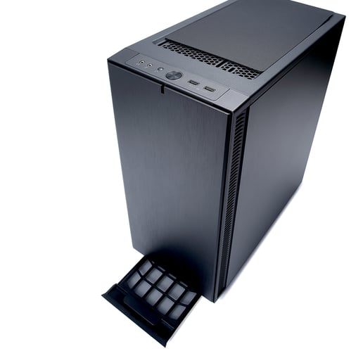 Fractal Define C Mid Tower Gaming Case - Black 