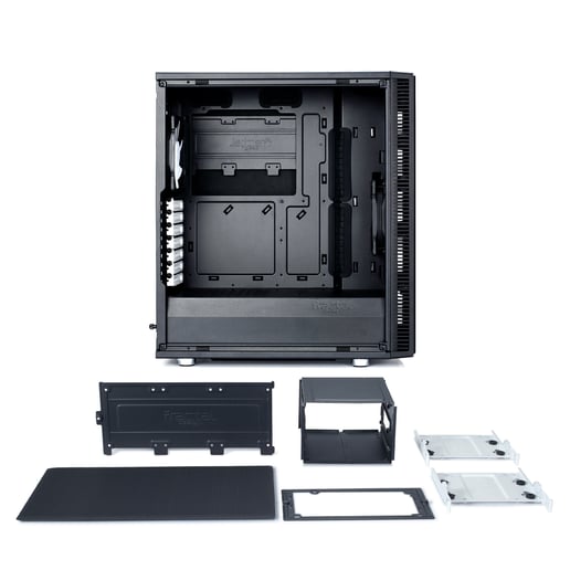 Fractal Define C Mid Tower Gaming Case - Black 