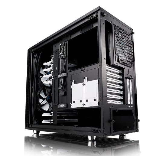 Fractal Define R6 Black Mid Tower Gaming Case - Black 