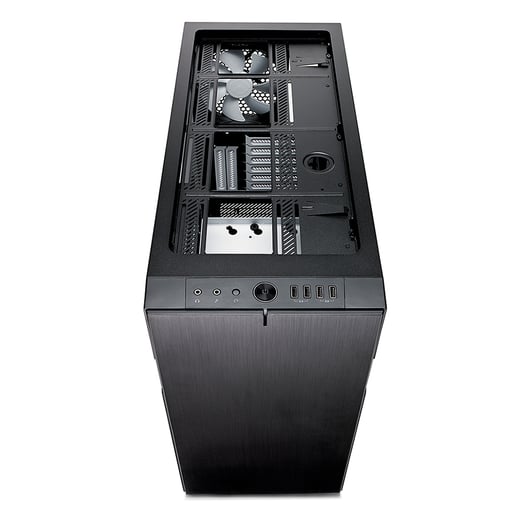 Fractal Define R6 Black Mid Tower Gaming Case - Black 