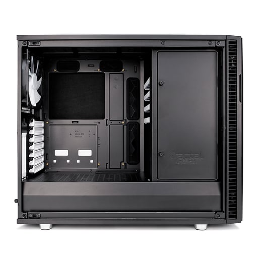Fractal Define R6 Black Mid Tower Gaming Case - Black 