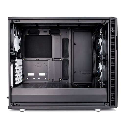 Fractal Define R6 Black Mid Tower Gaming Case - Black 